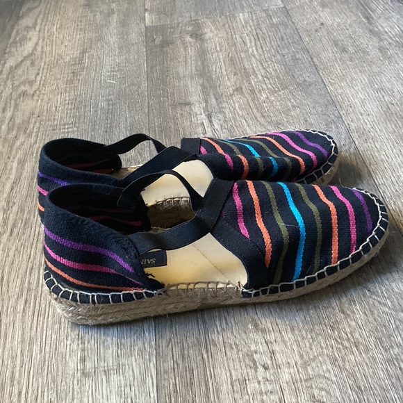 Saint James striped multi color espadrilles size 39 / US 8 - Picture 5 of 8
